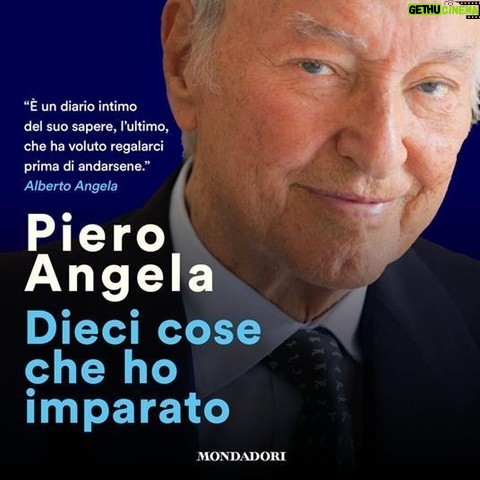 Massimo Polidoro Instagram - È con grande piacere che segnalo l’uscita, oggi, dell’audiolibro “Dieci cose che ho imparato”, il libro di Piero Angela pubblicato da Mondadori poco dopo la sua scomparsa. Ed è un grande onore, per me, essere la voce che ve lo leggerà. Lo trovate su @storytel