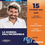 Massimo Polidoro Instagram - Vi aspetto per scoprire, in dialogo con Alberto Agliotti, come la scienza può aiutarci acambiare idea di fronte a evidenze solide che ci contraddicono, a trattare con chi non vuol ascoltare la ragione e, soprattutto, acoltivare l’unico vero antidoto contro il pregiudizio e lasuperstizione: una curiosità inesauribile. Al CICAP Fest presento ilmio libro "La scienza dell'incredibile", domenica 15 ottobre, alle10.00, nel Cortile di Palazzo Moroni, a Padova @cicap_it @Unipd @feltrinelli_editore
