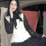 Matilda Morri Instagram - Starting 2024 as an old Victorian ghost doll: