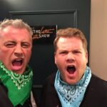 Matt LeBlanc Instagram - Always a good time #JamesCorden thanks buddy. Keep up the great work. So funny. @latelateshow