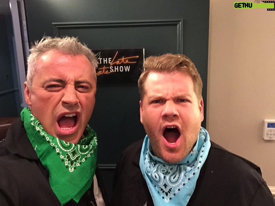 Matt LeBlanc - 69K Likes - Always a good time #JamesCorden thanks buddy. Keep up the great work. So funny. @latelateshow