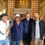 Matthew Perry Instagram - Vegas with old friends this weekend. This photo was take minutes before we went downstairs and lost every dime any of us have ever earned.