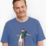 Matthew Perry Instagram - The best way to start the day is a BIG ENTRANCE! The Friends Reunion Cast Collection is back with seasons 4-6 just in time for the holidays. Shop now at represent.com/friends for all your favorite friends and family members. Link in bio
