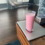 Matthew Perry Instagram – Are 50 year olds supposed to be drinking strawberry quick at an alarming rate?
