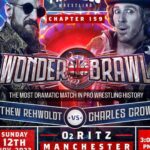 Matthew Rehwoldt Instagram - 🖊️ 24/07/23 - Matthew Rehwoldt created a bucket list of wrestlers that he wanted to face. 🎩 One of those wrestlers can be ticked off on the 12th November 🎭 Matthew Rehwoldt faces Charles Crowley in the Most Dramatic Match in Pro Wrestling History #PROGRESSWrestling #wrestling #Manchester London, United Kingdom