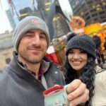 Matthew Rehwoldt Instagram - Enjoying the holiday goodness before a few days of warmth 🎄🎅🤶 @shaulguerrero @thechristkindlmarket Christkindlmarket Chicago