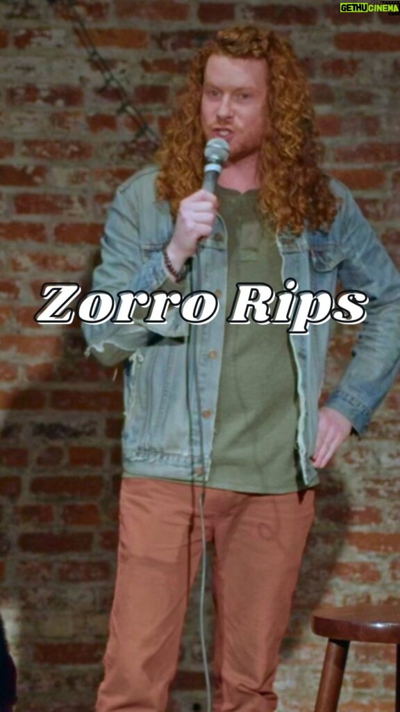 Matty Ryan Instagram - Put some respect on zorro’s name pls… . . . #reels #comedy #comedian #standup #reelsinstagram #instagood