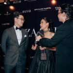 Maudy Ayunda Instagram - What a beautiful night to end the year. So grateful to have been selected as @bazaarindonesia’s Icons in 2023. Grateful for my date.