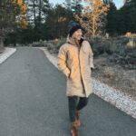 Maudy Ayunda Instagram – Something about walks at sundown 🍂