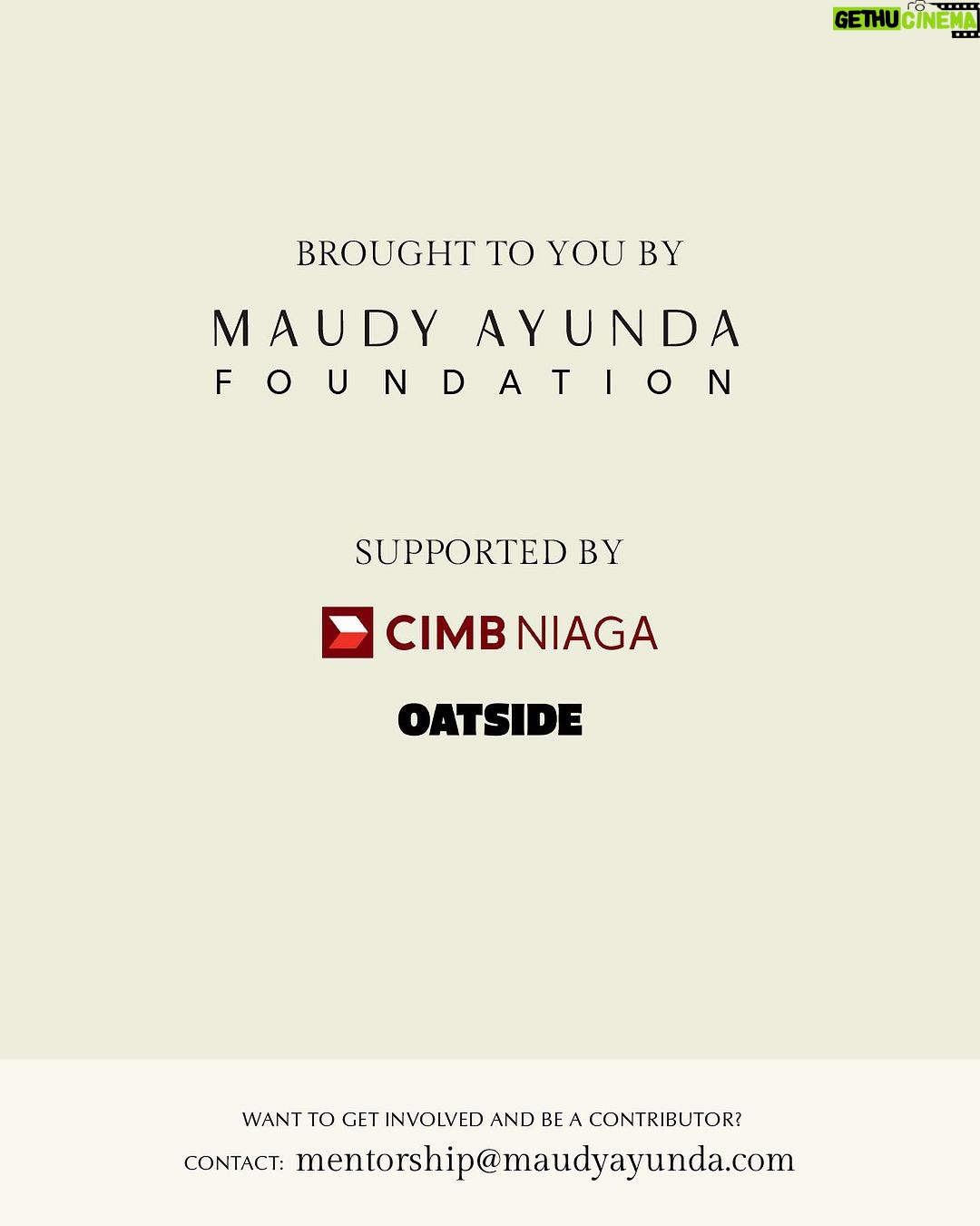 Maudy Ayunda Instagram - Exciting updates about my mentorship and scholarship program: We have received an overwhelming number of applications, and I'm incredibly grateful for each one. It was such a pleasure to learn and witness your unique backgrounds and inspiring stories. However, due to bandwidth and the purpose of the program, we could only select a number of individuals. After several selection stages, we concluded with 32 participants who will be joining the cohort! Each individual demonstrated passion, initiative, and leadership in their communities. I believe that they can be change-makers in their respective spaces. I’m eagerly anticipating our future discussions and learning from each and every one of you. 💕 I'm also thrilled to announce that this program is supported by @cimb_niaga and @oatside! Can't wait to collaborate to empower our community of passionate change-makers :)