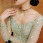 Maudy Ayunda Instagram - Bridesmaiding two weeks in a row. This time for tashyyy Wearing this intricate piece of art by @studioboh, thank you for the craftsmanship 🥹
