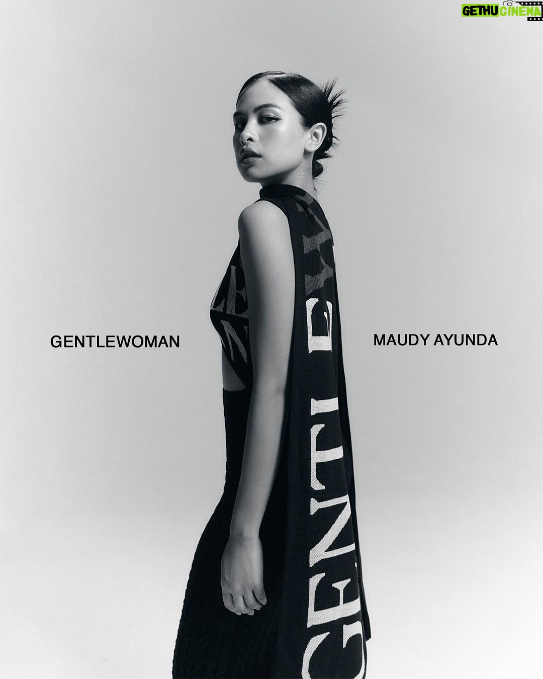 Maudy Ayunda Instagram - Sleek and vibrant. Never go out of style. Visit @gentlewomanstore’s Flagship Store at Siam Square or shop my picks online www.gentlewomanonline.com/collection/maudyayundaforgentlewoman. 🖤
