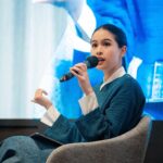 Maudy Ayunda Instagram - Had the most wonderful time with @humansoftraveloka the other day. Thank you for having me come to campus to share some of my public speaking strategies - hope it was a useful session! 🤍