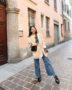 Maudy Ayunda Instagram - Touching base in Como for a special project. Schedule’s manic nowadays so glad you’re here @jessechoi_ Lake Como, Italy