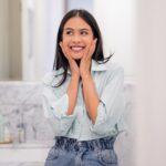 Maudy Ayunda Instagram - All smiles approaching the weekend! Lately aku lagi suka banget pakai @klar.smile Purple Teeth Whitening Booster aka concealer buat gigi! Such a handy product to get rid of stains on your teeth. 🦷 Pas banget nih udah mau 11.11, so don’t miss out on their promos ya! Bakalan ada diskon and flash sale at KLAR Official Stores. Go check them out. 🤍