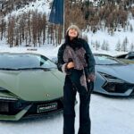 Maudy Ayunda Instagram - What a memorable two days Winter Driving with Mas @rifato and Bang @sumargodenny!!! Thank you @pertaminalub for the opportunity. I definitely learned so much and did things I never knew I was capable of. Like doing a 360 + drifting + even winning some competitions lol. I really challenged myself and tried something new. Low key proud 😝 Dan beneran bangga bgt melihat sendiri world-class partnership antara Lamborghini and Pertamina Fastron, yang ternyata udah bertahun-tahun. Produk Indonesia sekeren itu ❤️ #FastronWinterDriving #FastronXLamborghiniSC #PertaminaLubricants