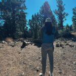 Maudy Ayunda Instagram – The little things. 🍂 trees need hugs too u knw Cougar Crest Hiking Trail, Big Bear Lake