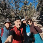 Maudy Ayunda Instagram - The Hike: Choi family edition ☀️🏞️ Big Bear Lake, California