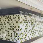 Maurício Branco Instagram - Mais um olhar da Aldeia Modernista . Portaria do prédio de um amigo .. Brasília .