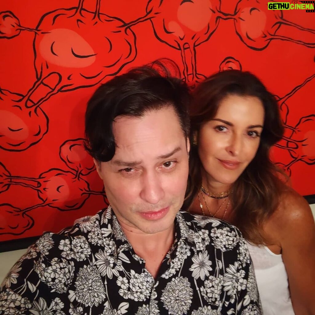 Maurício Branco Instagram - Eu e a belíssima Mônica Torres em sua belissima casa em Brasília . @monicat_ Península dos Ministros
