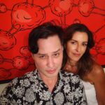 Maurício Branco Instagram - Eu e a belíssima Mônica Torres em sua belissima casa em Brasília . @monicat_ Península dos Ministros