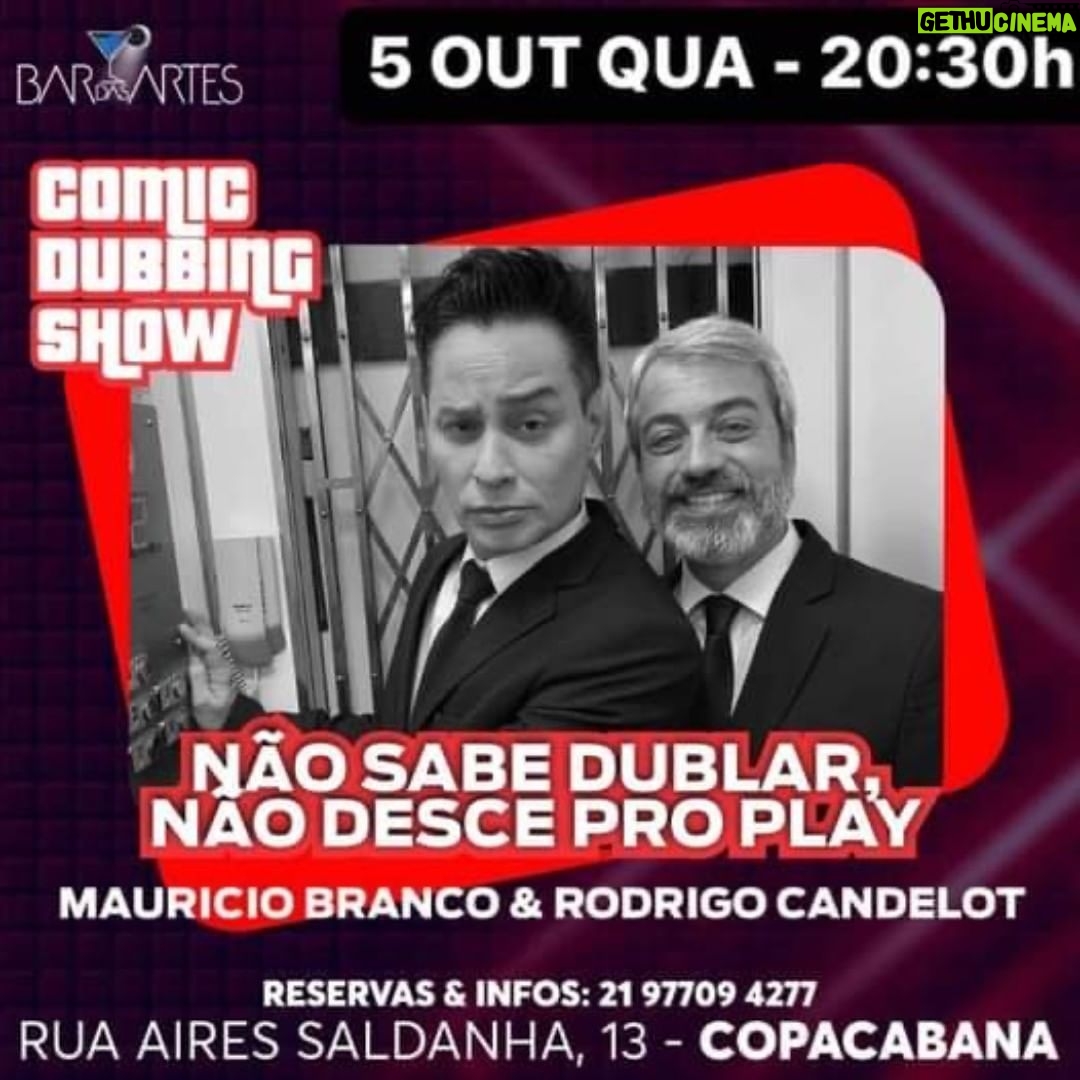 Maurício Branco Instagram - Hoje!!! Voce tambem pode dublar sua musica !!!
