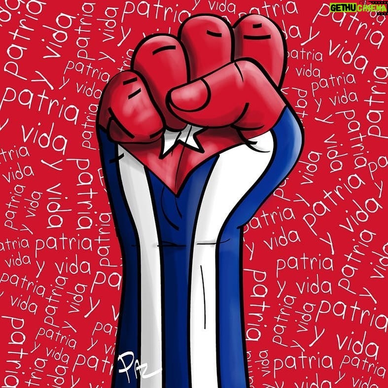 Mauricio Aspe Instagram - #PatriaYVida #CubaLibre #Cuba #SOSCuba 🇨🇺 A Recogerse….. 🙏🏻👏🏻🔥