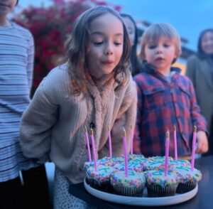Maurissa Tancharoen Instagram - And just like that, she’s 8. We love you Benny Sue.