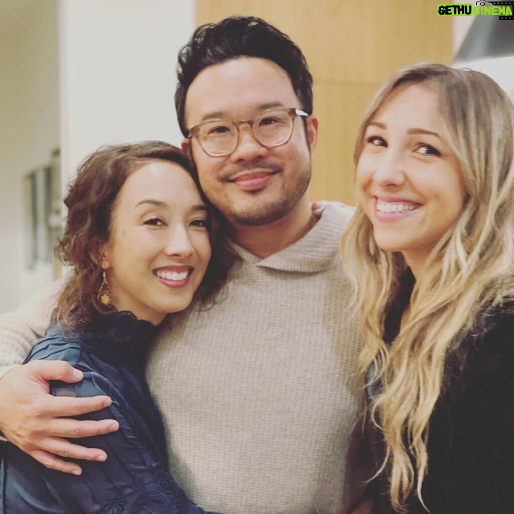 Maurissa Tancharoen Instagram - Me, my bro, and my soon-to-be sister. 💕