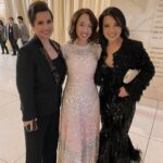 Maurissa Tancharoen Instagram - “Who is that girl I see…” standing between two legends. I will never be able to express the depth of my gratitude for @mingna_wen and @msleasalonga and the impact they’ve made on every little Asian girl’s life, including mine. Ming, I still pinch myself knowing you’re a constant in my life. Your friendship means the world to me and I’m so happy you and yours are now a part of my family. Lea, I’ve admired you from afar for forever and it was an honor to finally meet you last night. This #Mulan sandwich moment will be in my heart always! #Reflection #representationmatters #GoldGala #GoldExcellence The Music Center: Performing Arts Center of Los Angeles