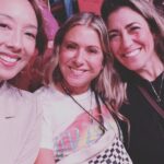 Maurissa Tancharoen Instagram - An epic core memory for our kiddo thanks to @lesleylovesbigandjag and of course, @billieeilish. ✨ Kia Forum