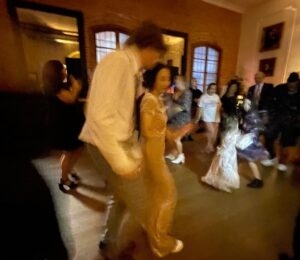 Maurissa Tancharoen Instagram - This Valentine’s Day, our entire family is over the moon that @ktanch and @ashleyedner are finally Mr. and Mrs. Tancharoen. What a magical night, what a wonderful life. I love you bro and sis!