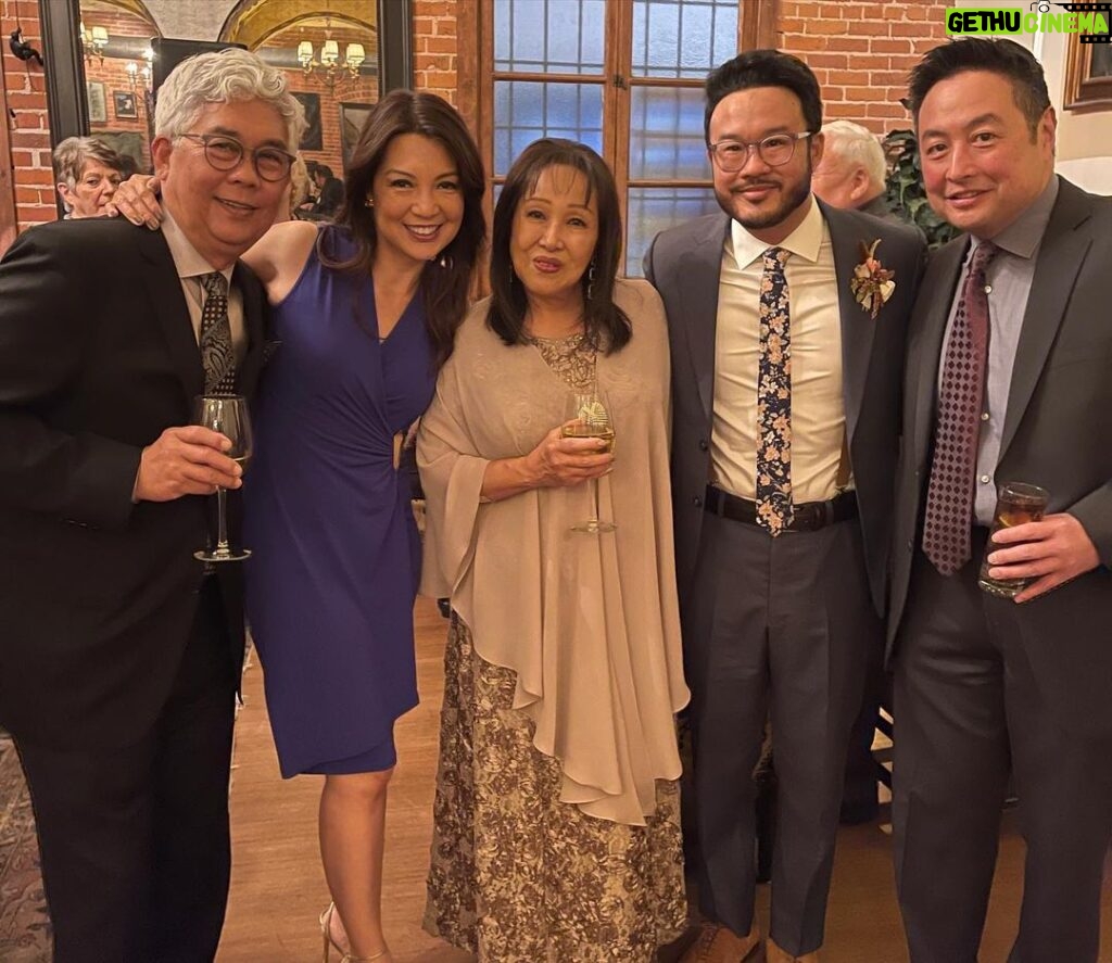 Maurissa Tancharoen Instagram - This Valentine’s Day, our entire family is over the moon that @ktanch and @ashleyedner are finally Mr. and Mrs. Tancharoen. What a magical night, what a wonderful life. I love you bro and sis! Carondelet