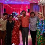 Maurissa Tancharoen Instagram - I’m not even sure how to explain this and I was there. #pastaplatter #memories #weareitaliannow @zdubdub @elizaaclarkw @misterkarate #simonhelberg #jocelyntowne Garibaldina M B Society