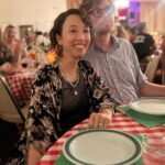 Maurissa Tancharoen Instagram - I’m not even sure how to explain this and I was there. #pastaplatter #memories #weareitaliannow @zdubdub @elizaaclarkw @misterkarate #simonhelberg #jocelyntowne Garibaldina M B Society