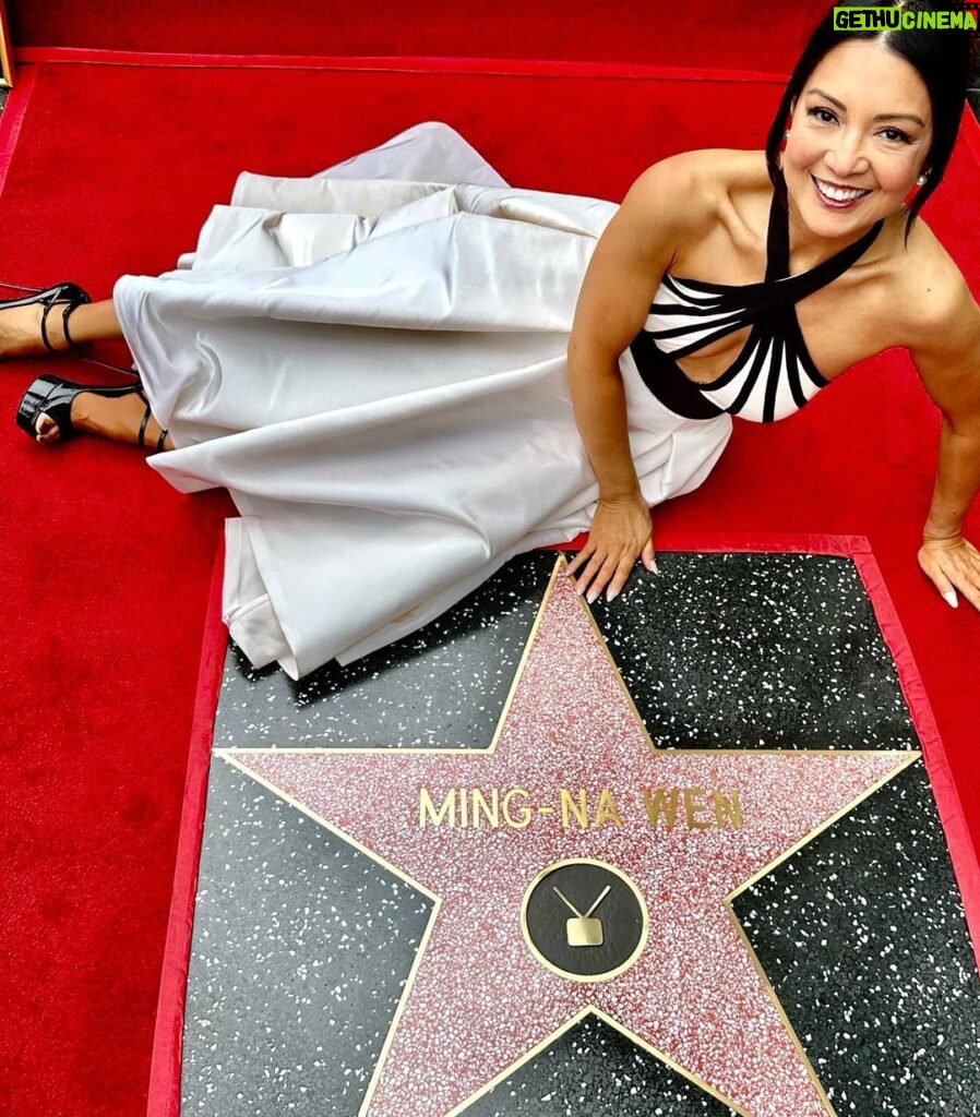 Maurissa Tancharoen Instagram - I feel so fortunate to have witnessed my dear friend, the legendary @mingna_wen, receive her much deserved star on the @hwdwalkoffame today. The outpouring of love from her family, friends, colleagues, and fans is a testament to the incredible woman she is. You’re an inspiration to us all, Ming. ✨✨✨. 📸: @disneycamera @denniskwanphoto