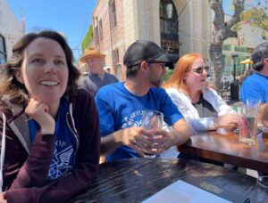 Maurissa Tancharoen Instagram - We go big. So much love for our #AgentsofSHIELD S1-S7 writers/friends/family! 💙 #wgastrong (tried to tag all but insta wouldn’t let me so special shout-out to @bagz_identification @geoffreycolo @obleyo @craigtitley741 @laurendemiranda #paulzbyszewski #brentfletcher and #jeffbell)