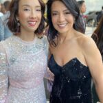 Maurissa Tancharoen Instagram - “Who is that girl I see…” standing between two legends. I will never be able to express the depth of my gratitude for @mingna_wen and @msleasalonga and the impact they’ve made on every little Asian girl’s life, including mine. Ming, I still pinch myself knowing you’re a constant in my life. Your friendship means the world to me and I’m so happy you and yours are now a part of my family. Lea, I’ve admired you from afar for forever and it was an honor to finally meet you last night. This #Mulan sandwich moment will be in my heart always! #Reflection #representationmatters #GoldGala #GoldExcellence The Music Center: Performing Arts Center of Los Angeles