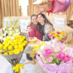 Mawra Hocane Instagram - Happpppyyyy birthday sheriiii strawberry ❤️❤️❤️❤️🍰🤍🥂 love you forever and ever and even after that!!!!! ♾️ @sheharbanoshirazi Here’s to growing older together but younger 😍😅😝😉