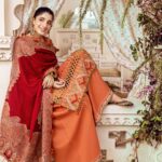 Mawra Hocane Instagram - ✨🧚🏻🖤🎉🎨🍡💫thrilled to announce the highly-anticipated launch of @Cinqapparel's first-ever winter collection, featuring stunning Kashmiri shawls. Get ready to create unforgettable winter days with BAYAAN. Cinq's winter collection is all about embracing vibrant colors, elegant embroidered suits, and the beauty of Kashmiri shawls that will truly elevate your winter style. Stay tuned. Pre-Booking starts today. Don't miss out! PR: @instahurabpr #cinq #wintercollection #2023 #hurabanampr #stylevibe #ootd