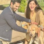 Mawra Hocane Instagram - For everyone asking for Ashhad Zimal pictures we didn’t take any buttttt….. We are here today about to watch #NEEM together ♾️🥲🤍 P.S Yogi is bonus 🐶 THANKYOUUUUUU FOR ALL THE LOOVVVVEEEEE 💗