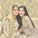 Mawra Hocane Instagram - from a very special day.. my beautiful girl is now a MISSUS 🤍