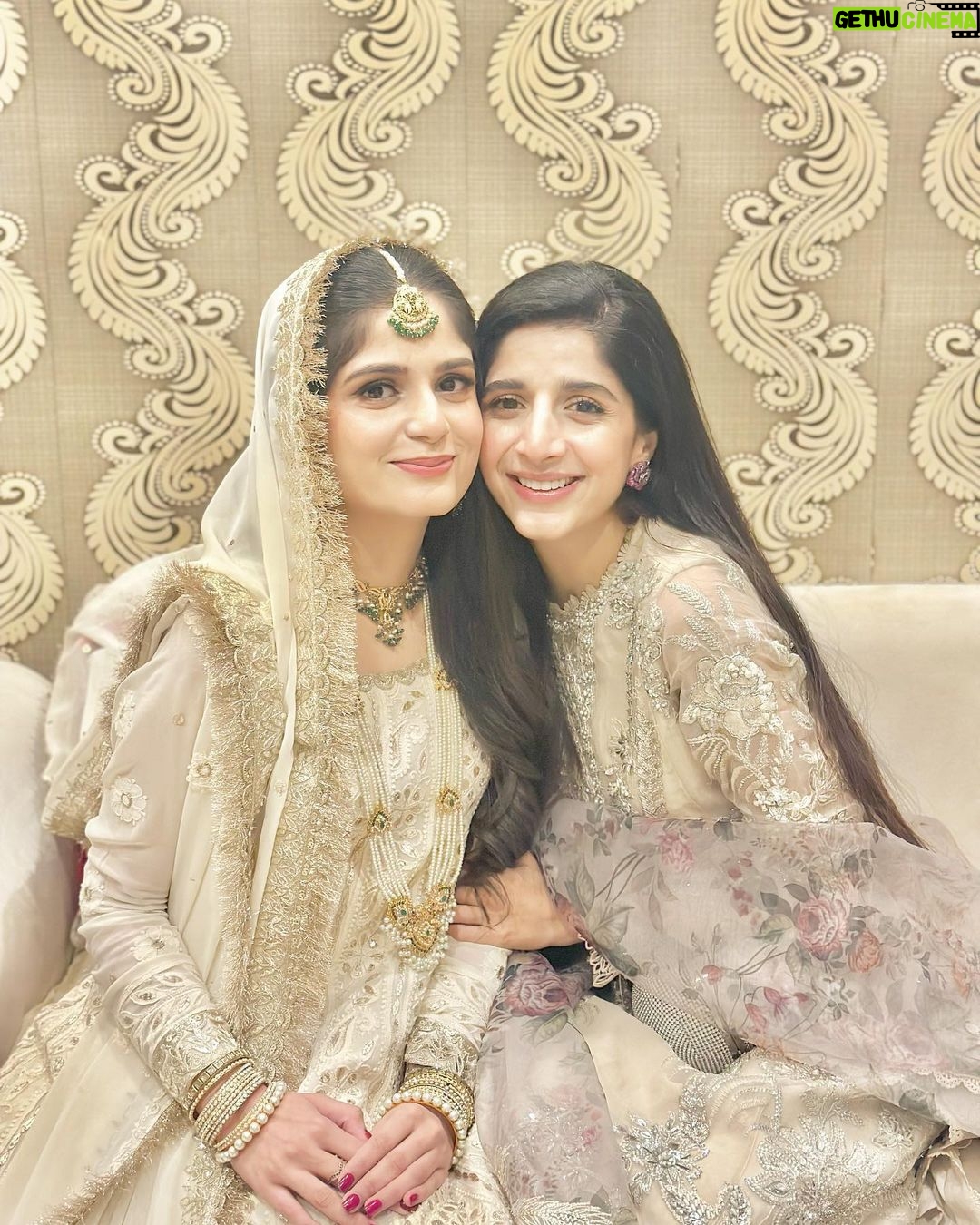 Mawra Hocane Instagram - from a very special day.. my beautiful girl is now a MISSUS 🤍