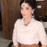 Mawra Hocane Instagram - 💫🌟💄 @anushaykhanbeautysalon x @hussainrehar.official 🧚🏻💚 #RAHAnahigaya