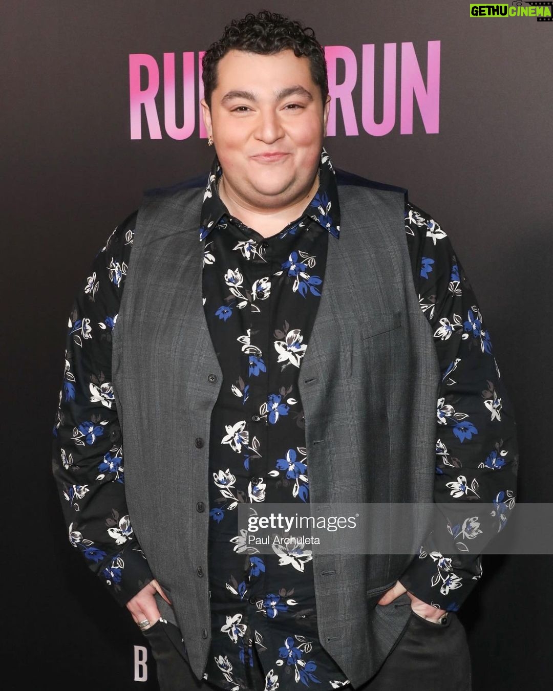 Max Talisman Instagram - Had a thrilling time last night at the #runsweetheartrun premiere at @acedtla! Thank you so much @primevideo, @blumhouse and @screamfestla for having me! 🏃♀️❤️ Outfit by @johnnybiggusa Styling by @styledbyambika Grooming by @nickscalzo Hair by @hairbyrmz Ace Hotel Downtown Los Angeles