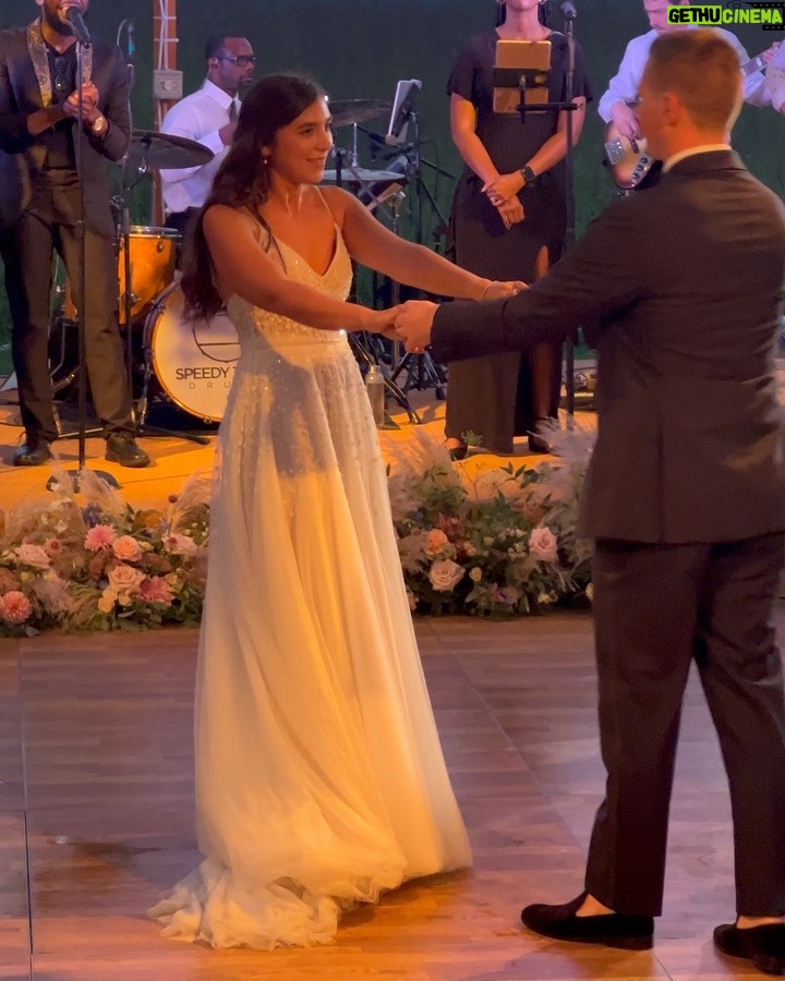 Max Talisman - 19.3K Likes - You come to me on this, the day of my sister’s wedding
✨❤️💫
The adventure of a lifetime, truly! So overjoyed to have shared in the party of the year, the wedding of my sister (@litaofthepack_ ) and my new brother-in-law (@sunburntpickle). I have never seen a couple more perfectly suited for each other! You are two of the best people I have ever known, and I can’t wait to spend a lifetime with both of you in our family! Love you two so much!
Swipe for a surprise 🎶