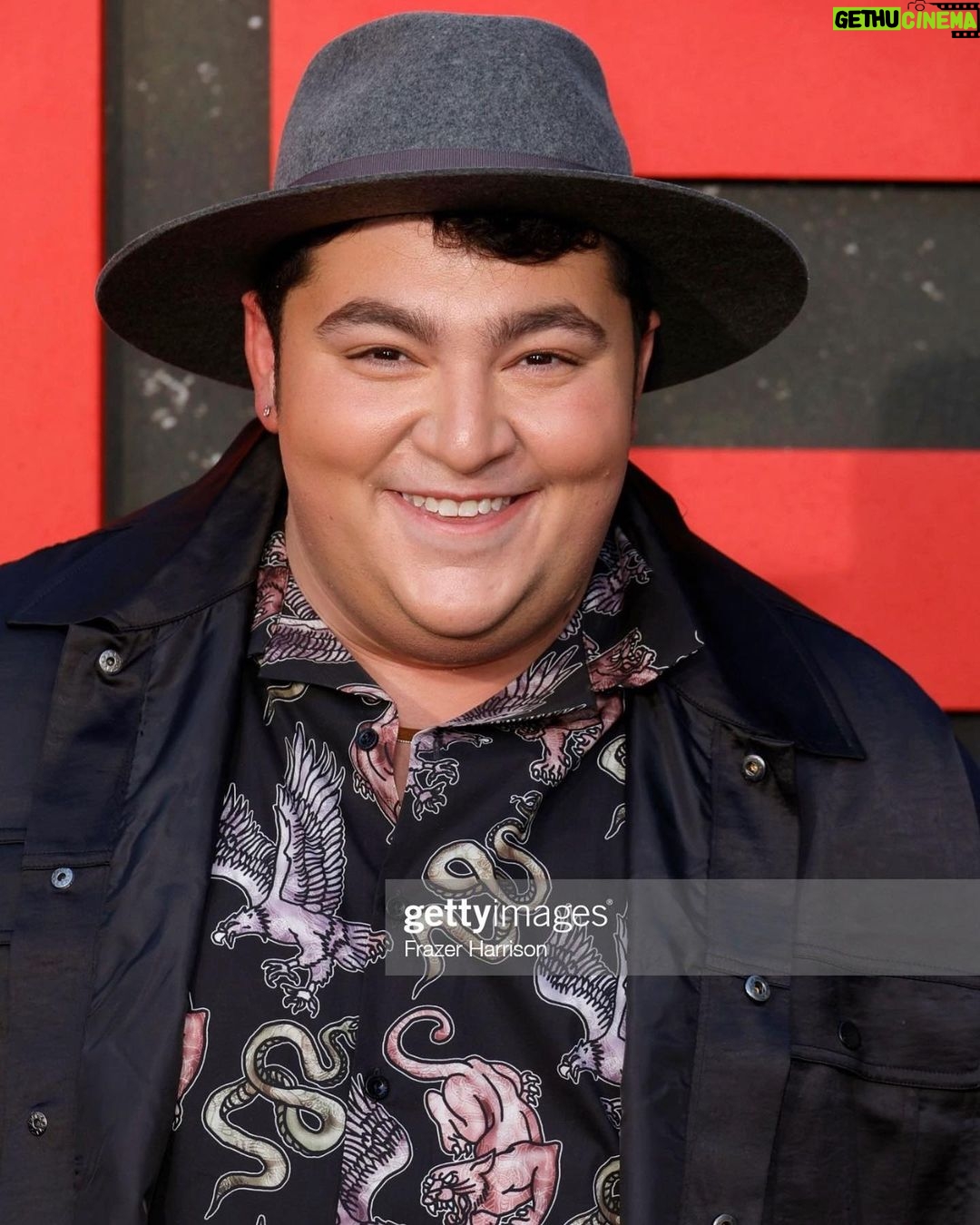 Max Talisman Instagram - I had so much fun at the premiere of The Black Phone! My favorite horror movie of the year so far. Go see it in theaters tonight! Thank you so much @universalpictures and @blumhouse for having me! Styling by @styledbyambika Grooming by @robertti Hat by @goorinbros Shirt by @twistedtailor TCL Chinese Theatres