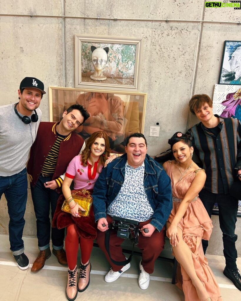 Max Talisman Instagram - THINGS LIKE THIS 💫 PRODUCTION WEEK 2 OF 4 💞 This second week was beyond words. So magnificent. This cast continues to blow me away every single day, and our crew features the hardest working people in independent film. I am so incredibly lucky and grateful. Please enjoy this photo dump, and then I gotta get back to work! 💖🎥💫 Downtown Jersey City