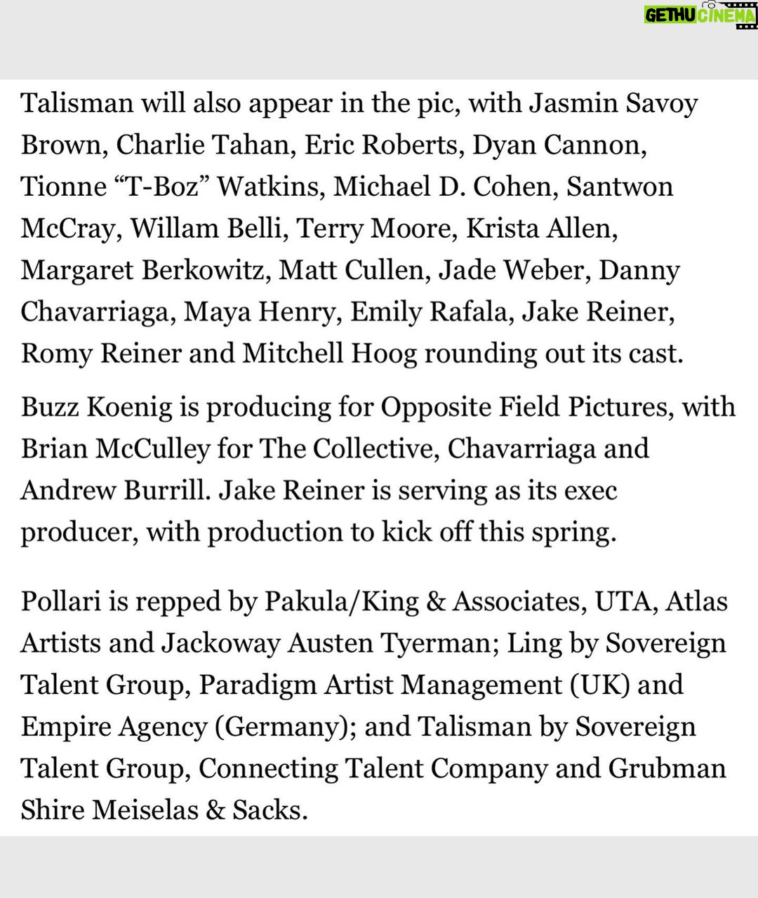 Max Talisman Instagram - Things Like This 💫💗💫 @deadline