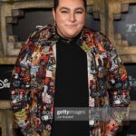 Max Talisman Instagram - National Treasure: Edge of History Premiere 💫 @DisneyPlus #NationalTreasureSeries Styling by @styledbyambika Shirt by @robertgrahamnyc Glam by @tristonarmond Jewelry by @8otherreasons The El Capitan Theatre